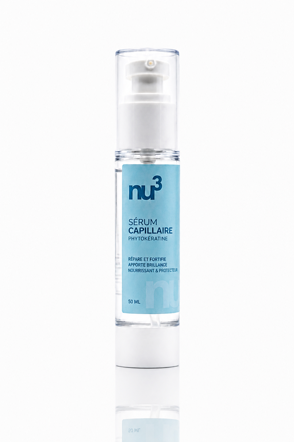 Sérum Capillaire Phytokératine nu³ – Réparation, Brillance & Protection (50 ml)