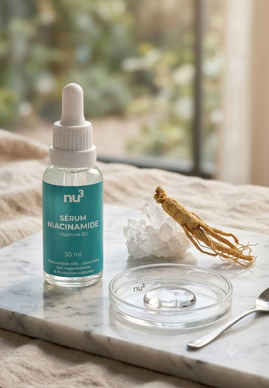 Sérum Niacinamide 10% & Vitamine B3 | nu³